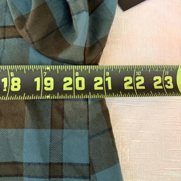 Tuckernuck Isle of Skye Callahan Shirt Dress Size S Plaid Brown Academia NWT - Picture 12 of 13